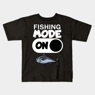 Fishing mode on Kids T-Shirt